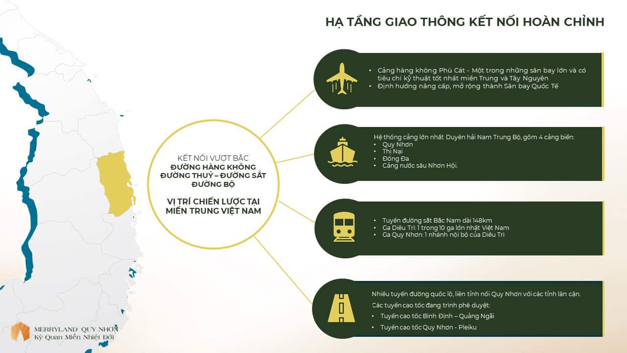 Hạ tầng giao thông hoàn chỉnh của quy nhơn bình định